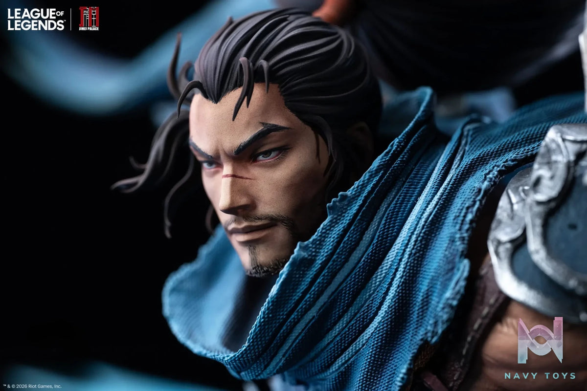 JIMEI PALACE Studio – League of Legends Yasuo The Unforgiven Scale Statue (Licensed)