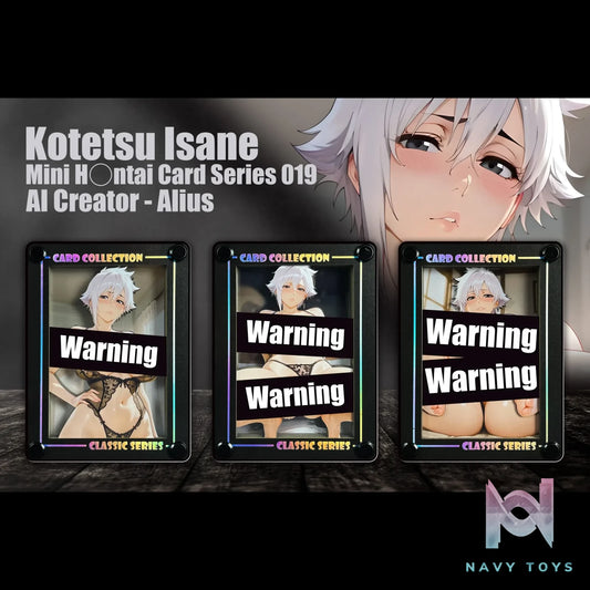 B&W Studio – Isane Kotetsu Mini AI Creator Series Desktop Decor Card #19 Bleach