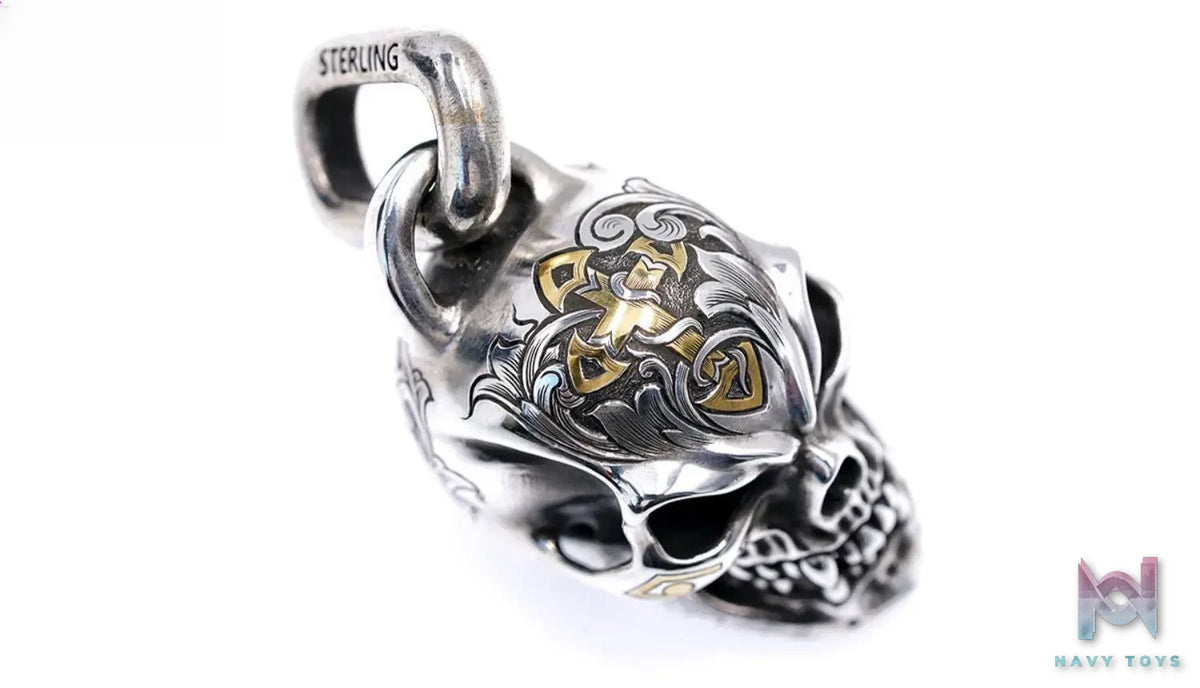 Raven Studio (silver jewelry) – Exclusive Design Trophy Skull Pendant Original
