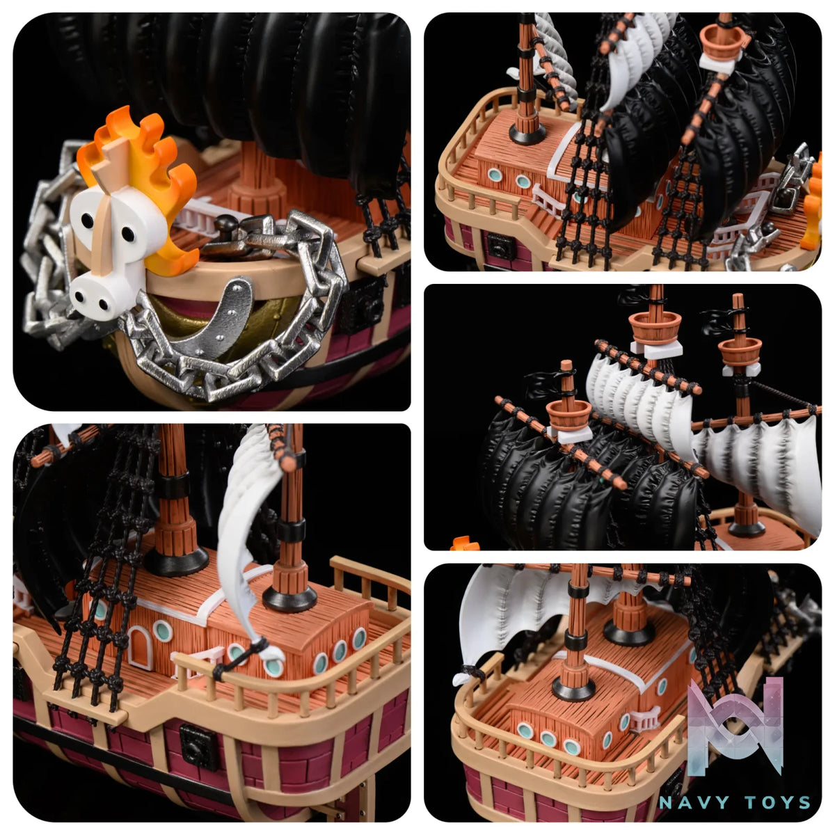M4 Studio – One Piece Spade Pirates Ship