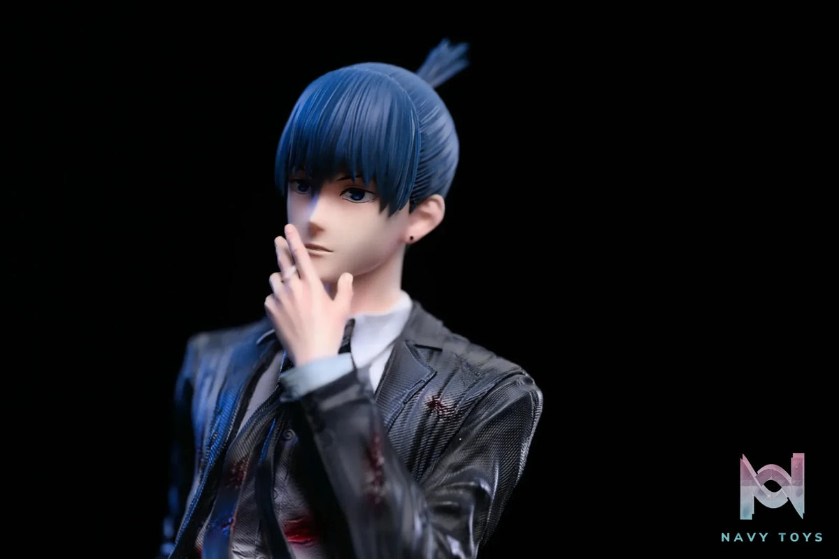 Rain Studio - Chainsaw Man Gun Devil Aki Hayakawa resin statue Navy Toys anime figure