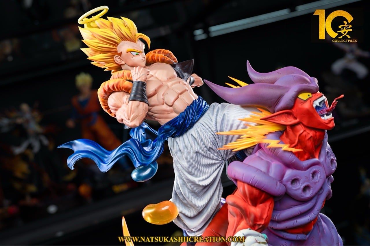 Gogeta vs Janemba - Dragon Ball - KD Collectibles resin statue kd collectibles anime figure