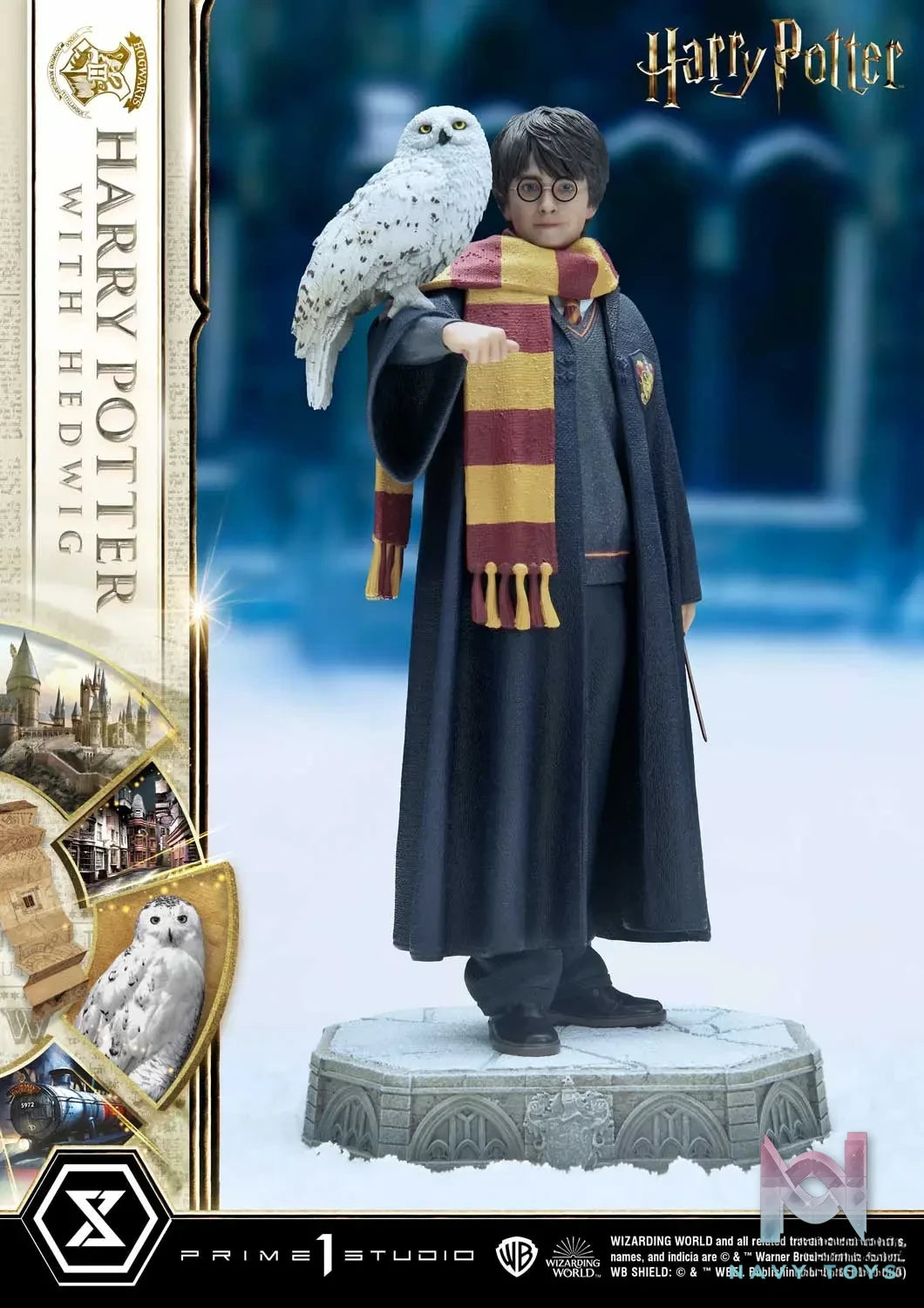 Prime 1 Studio – Prime Collectible Figures Harry Potter Harry Potter With Hedwig PCFHP-03 (Licensed)