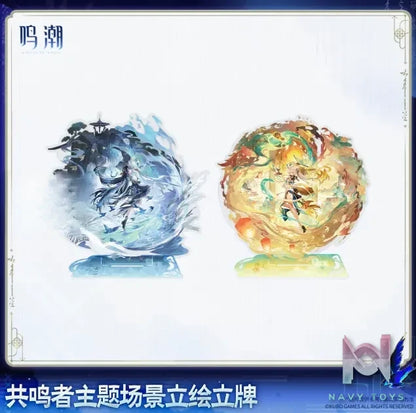 KURO GAMES – Wuthering Waves Resonator Scene Illustration Acrylic Stand – Yangyang: Mystic Feather Ver. Suisui Ver. (Licensed)