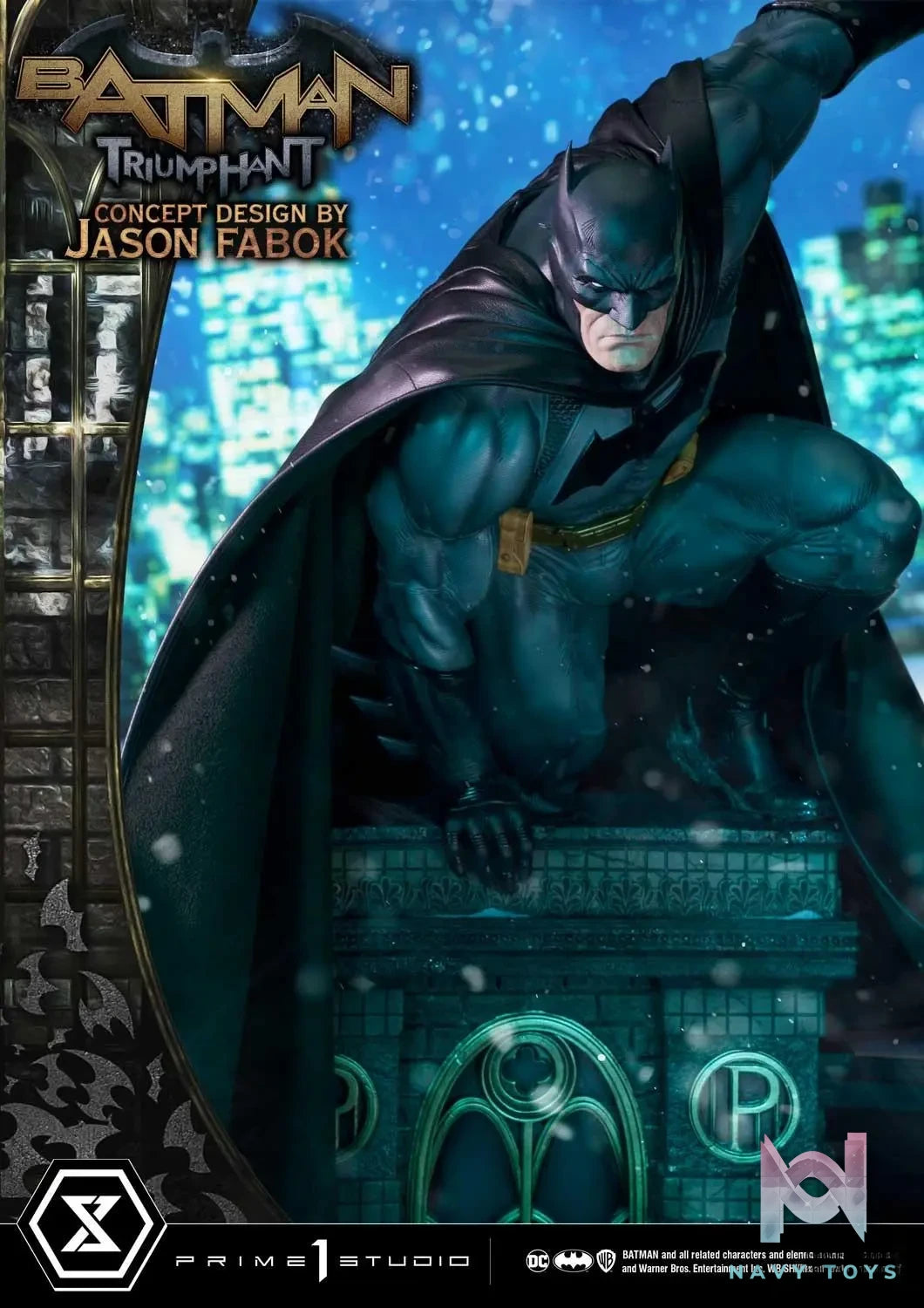 Prime 1 Studio – Museum Masterline Batman (Comics) Batman Triumphant (Concept Design By Jason Fabok) MMDC-57 MMDC-57S (Licensed)