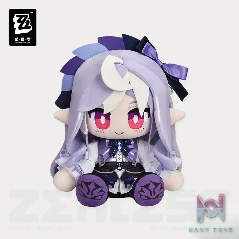 miHoYo – Zenless Zone Zero BiggieAgents Sitting Plush Vivian X Hugo (Licensed)