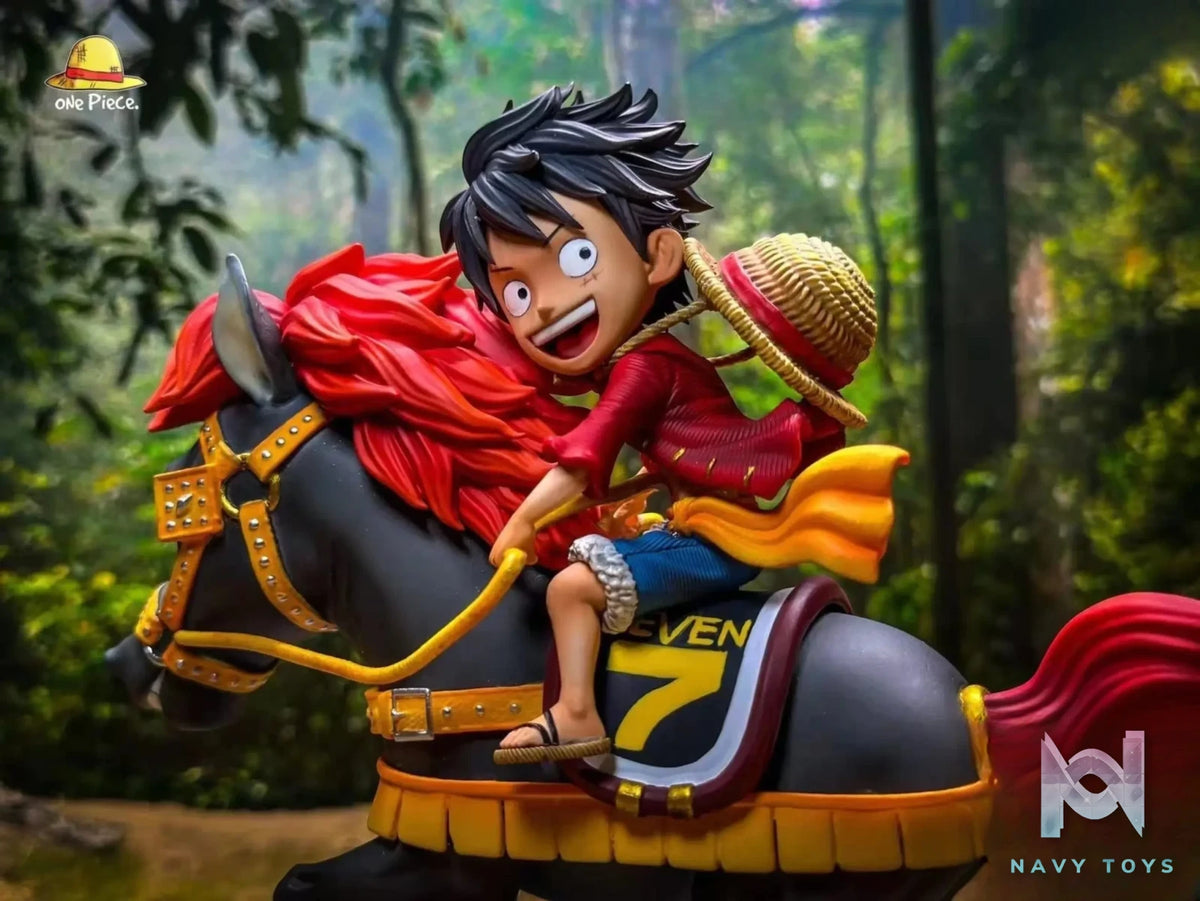 One Piece Studio – One Piece Riding Horse & Luffy