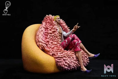 Brain-Hole Studio – One Piece Seated Donquixote Doflamingo