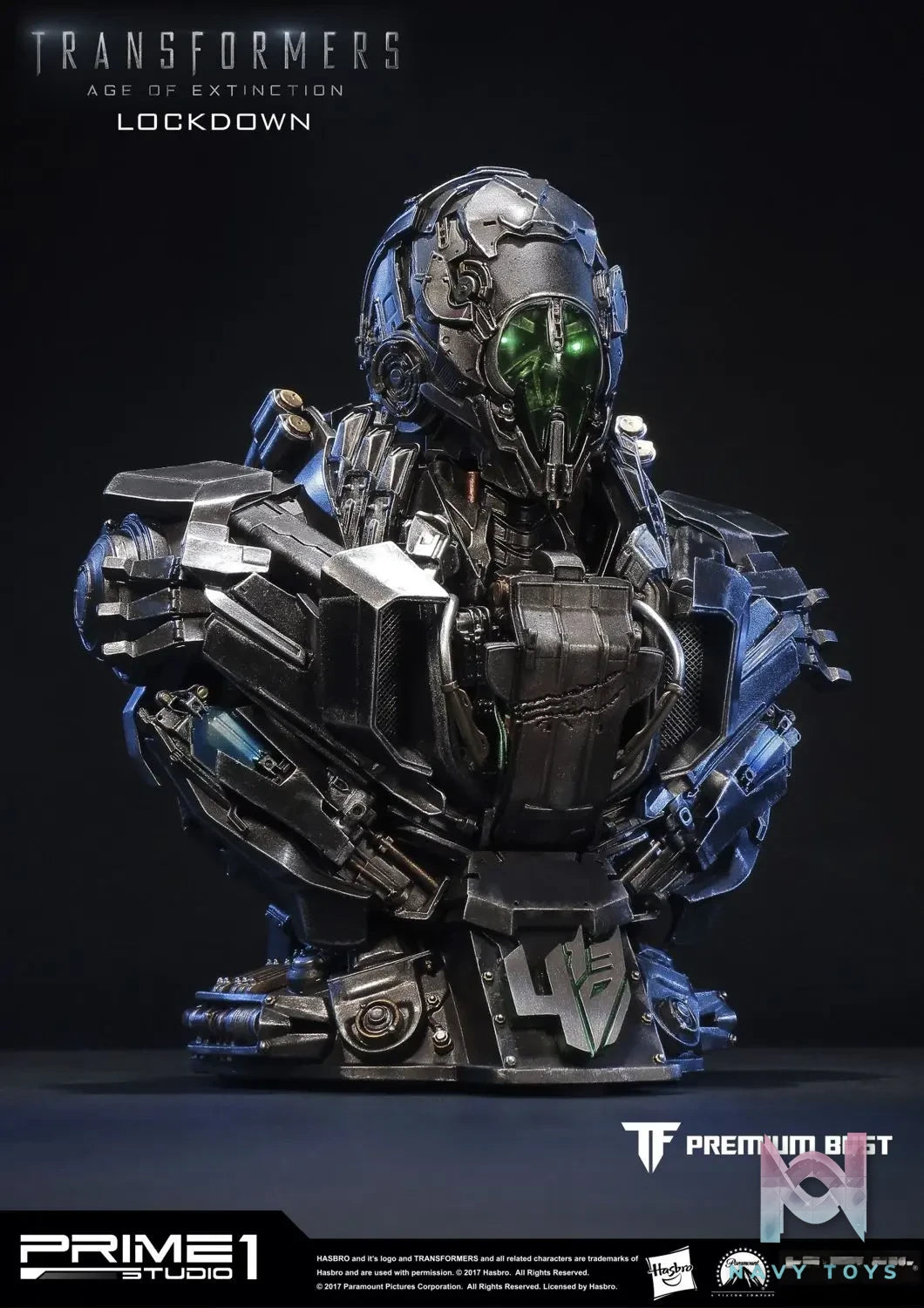 Prime 1 Studio – TF4 Lockdown Bust PBTFM-13 (Licensed)