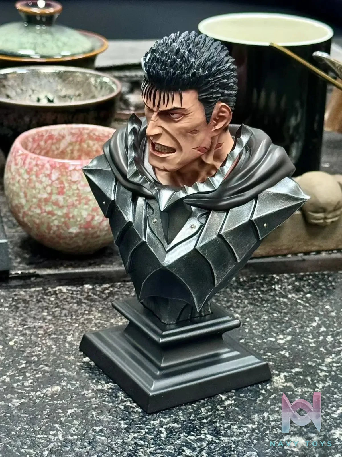 Break AOW Studio – Berserk Guts Real head sculpture and bust