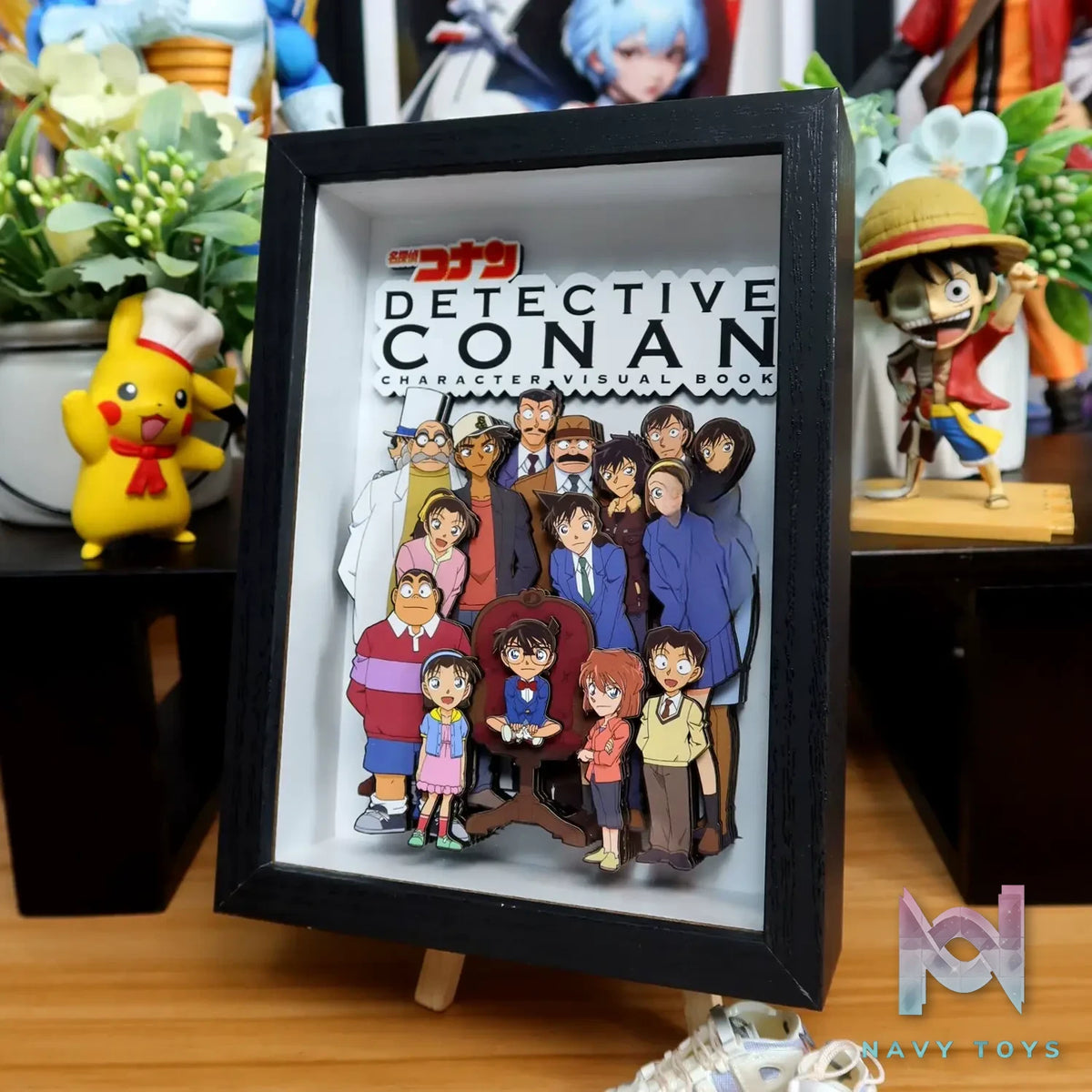 KALA HOME Studio – Detective Conan Multiple Characters #11 3D Decorative Painting Detective Conan