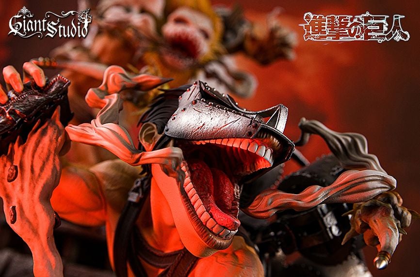 Cart Titan - Attack On Titan - Giant Studio resin statue giant studio anime figure
