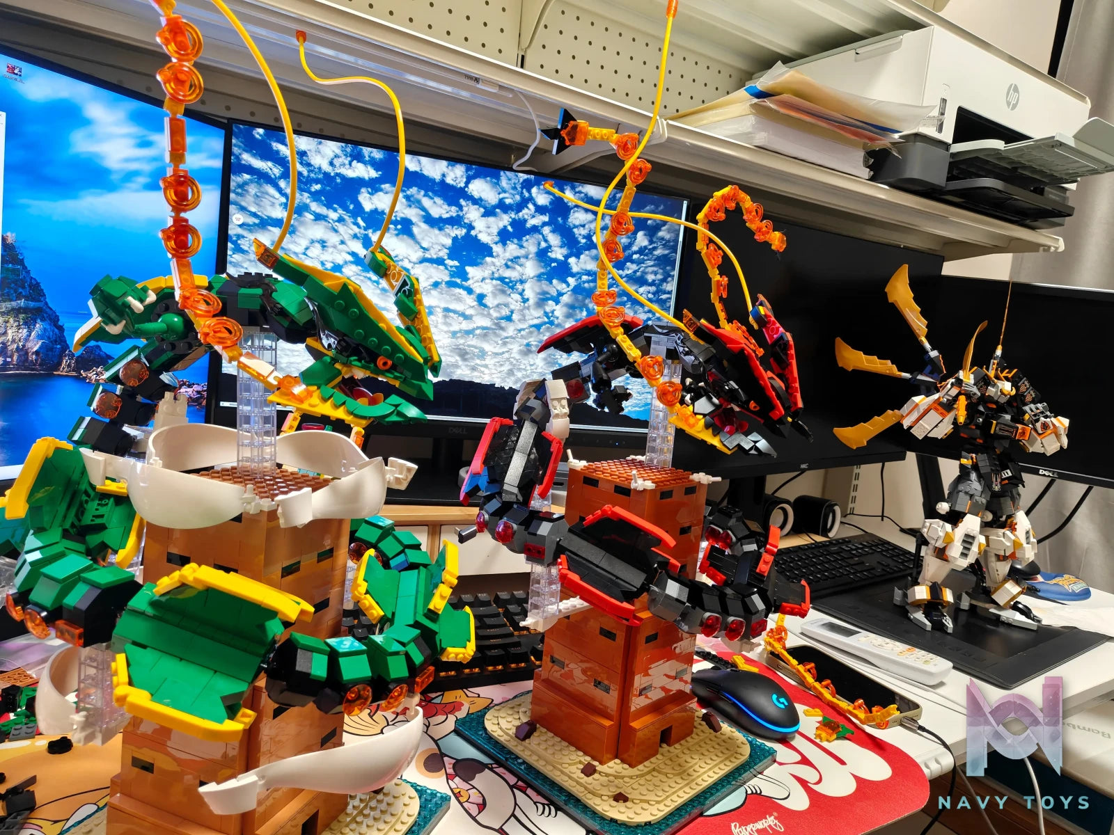 Zhu Yi Wan Jia Studio – Pokémon Mega Rayquaza Building Blocks