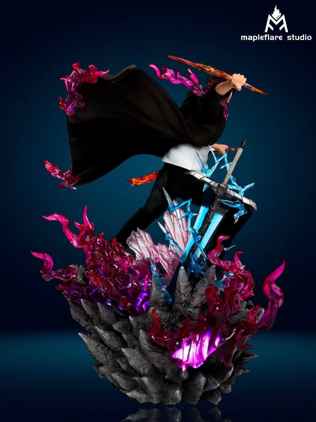 Sung Jinwoo & Cha Hea In resin statue Mapleflare Studio anime figure