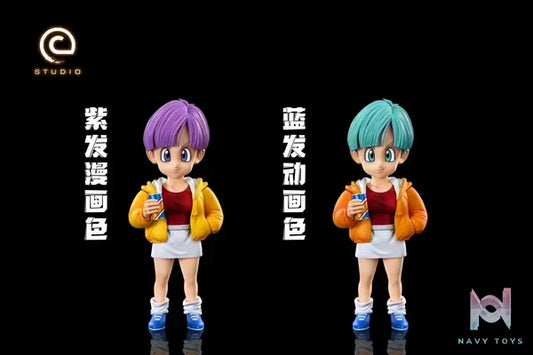 C Studio - Dragon Ball Childhood Martial Arts Tournament Bulma resin statue Navy Toys anime figure