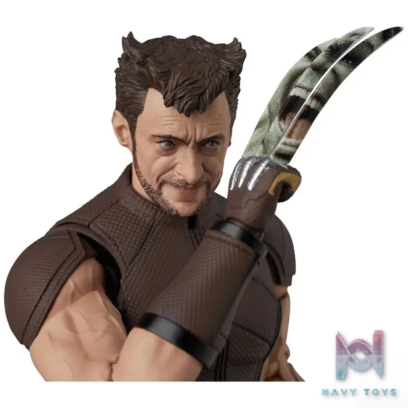 MEDICOM TOY – MAFEX No.297 MAFEX WOLVERINE BROWN Ver. “DEADPOOL X WOLVERINE” (Licensed)