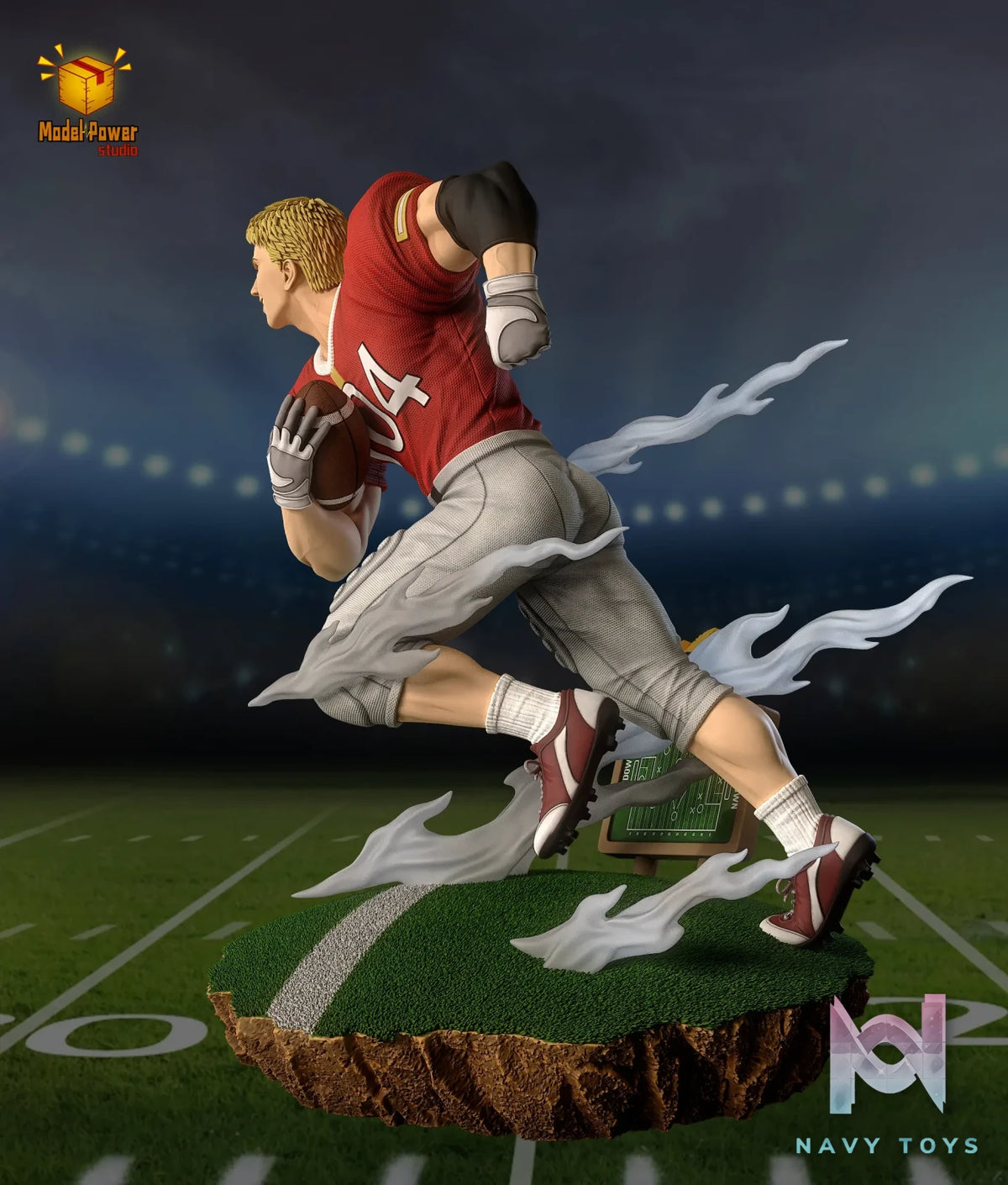 Model Power Studio – Reiner Braun Rugby Player Attack On Titan
