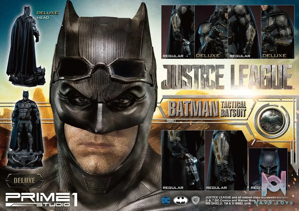 Prime 1 Studio – Museum Masterline Justice League (Film) Batman Tactical Batsuit MMJL-07 MMJL-07DX MMJL-07DXS (Licensed)