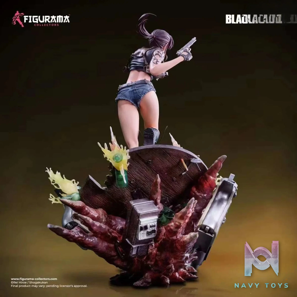 Figurama Collectors – Black Lagoon Two Gunners Revy (Licensed)