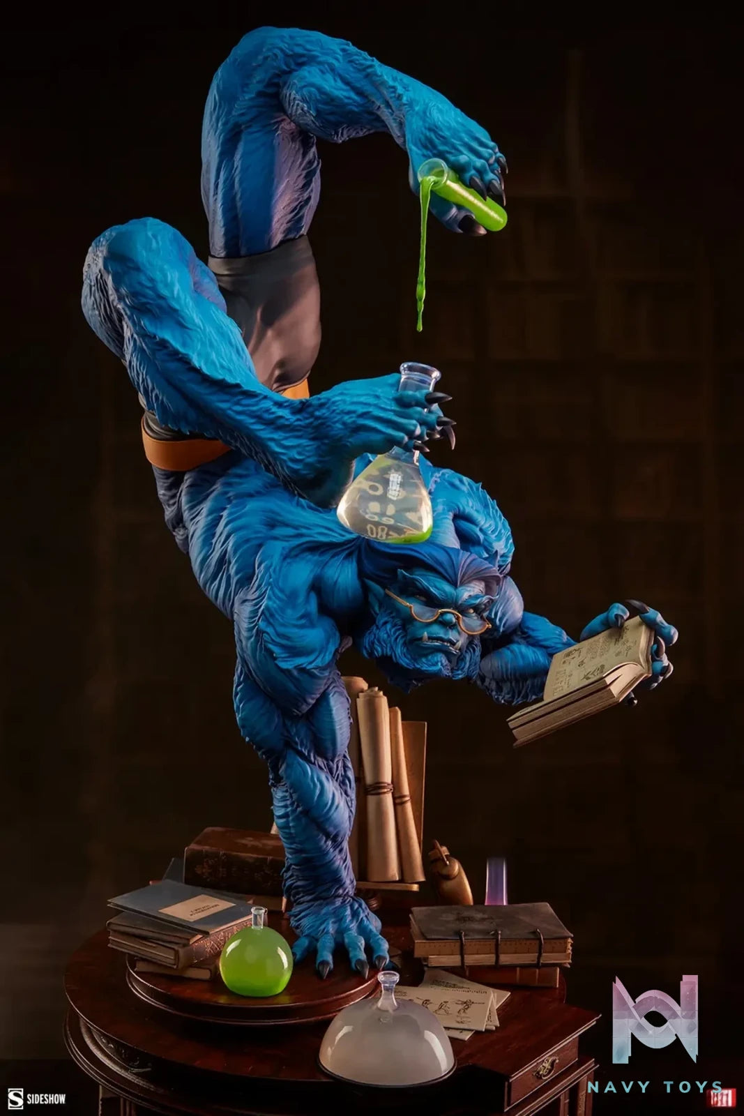 Sideshow Collectibles – Sideshow Collectibles Marvel X-Men Beast Premium Format Figure (Licensed)