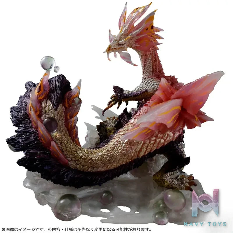 CAPCOM Studio – Capcom Figure Builder Creator’s Model Bubble Fox Wyvern Mizutsune X Black Eclipse Wyvern Gore Magala Reproduction Edition Complete Figure (Licensed)