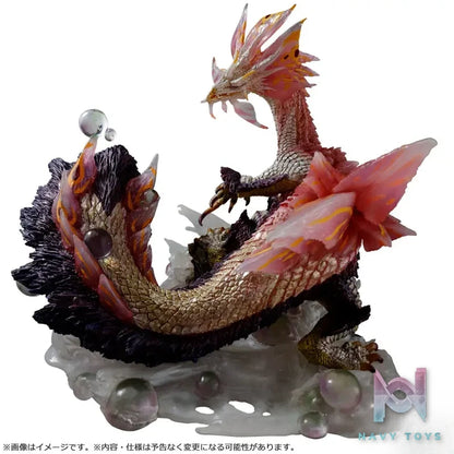 CAPCOM Studio – Capcom Figure Builder Creator’s Model Bubble Fox Wyvern Mizutsune X Black Eclipse Wyvern Gore Magala Reproduction Edition Complete Figure (Licensed)