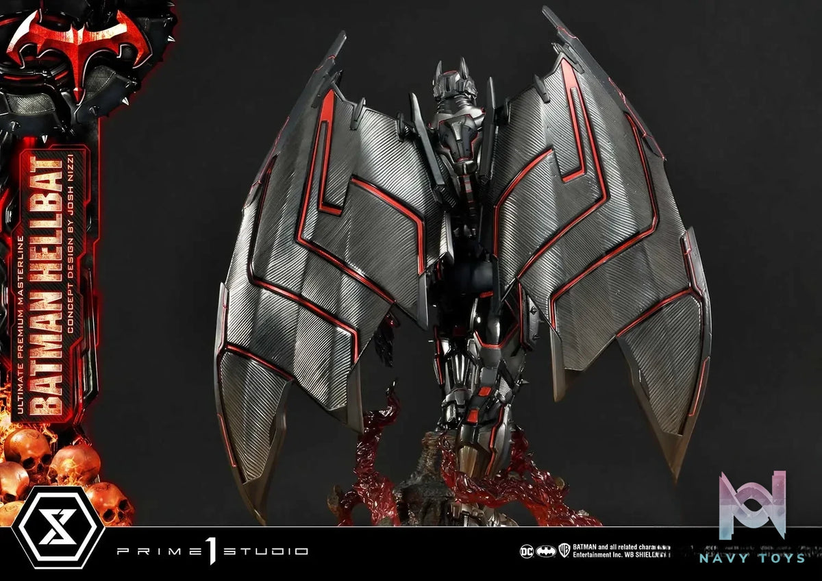 Prime 1 Studio – Ultimate Premium Masterline Batman (Comics) Batman Hellbat Concept Design by Josh Nizzi UPMDC-06 UPMDC-06DX UPMDC-06DXS (Licensed)