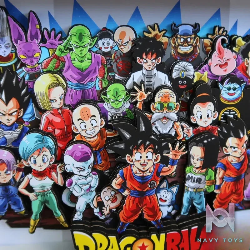 KALA HOME Studio – Dragon Ball Multiple Characters #10 3D Decorative Painting Dragon Ball