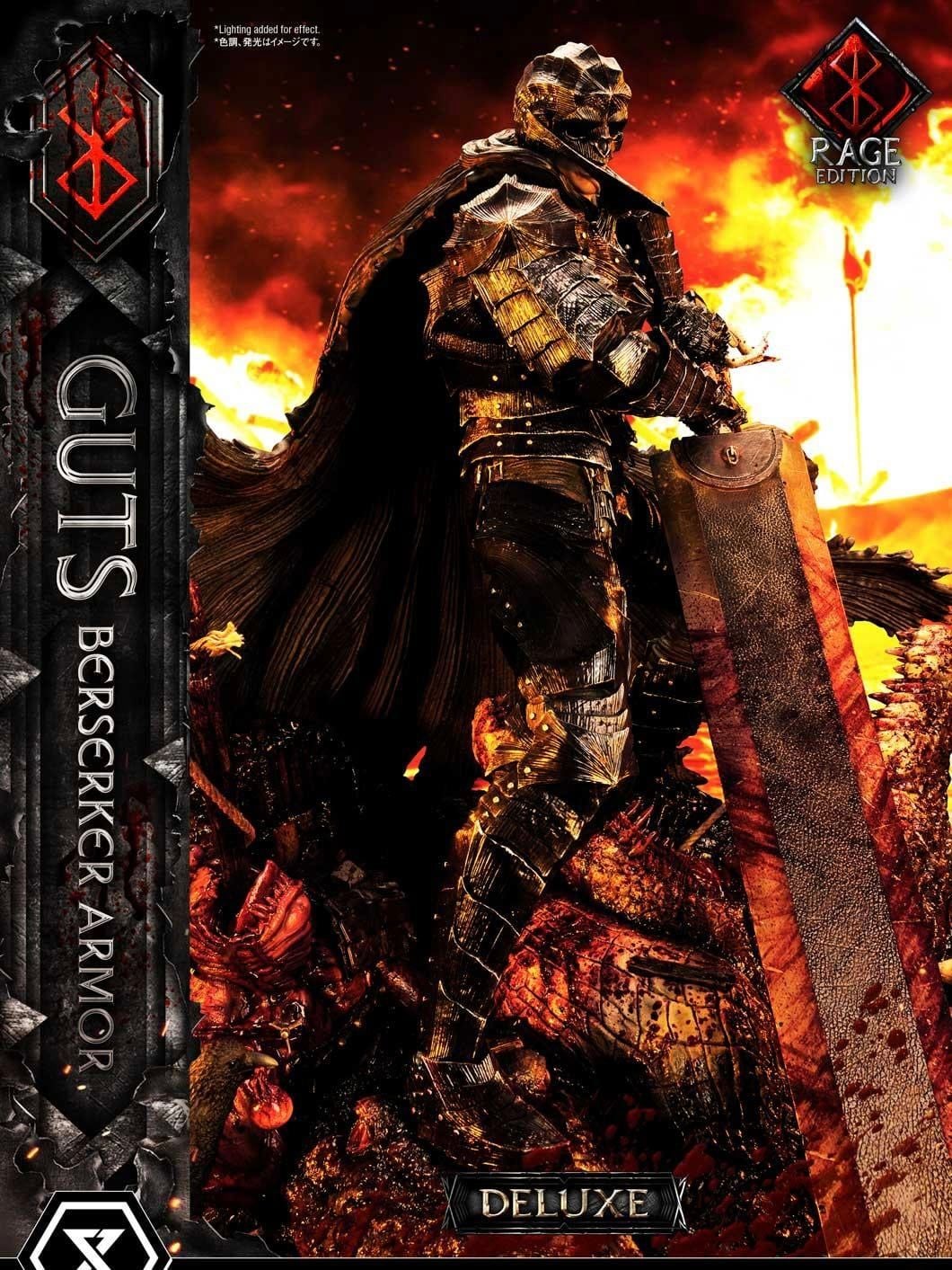 Guts, Berserker Armor - Berserker - Prime 1 Studio (UPMBR - 18DX) resin statue Prime 1 Studio anime figure