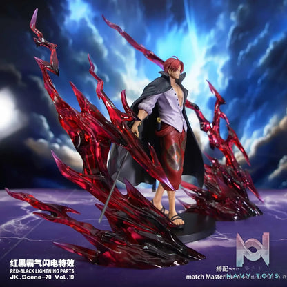 JacksDo Studio – One Piece Shanks Special Effect Accessories & Red and Black Domineering Lightning