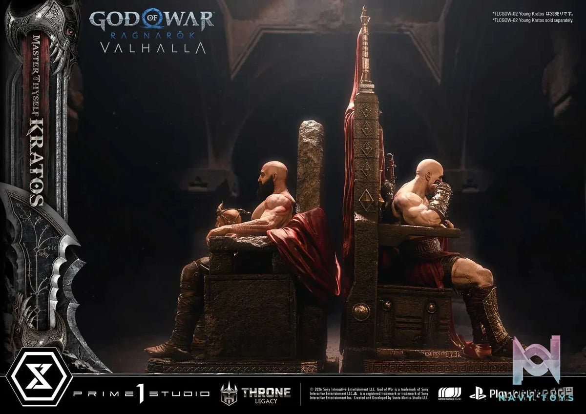 Prime 1 Studio – God of War: Ragnarok Master Thyself Kratos 1/3 Scale Statue TLCGOW-01 TLCGOW-01S (Licensed)