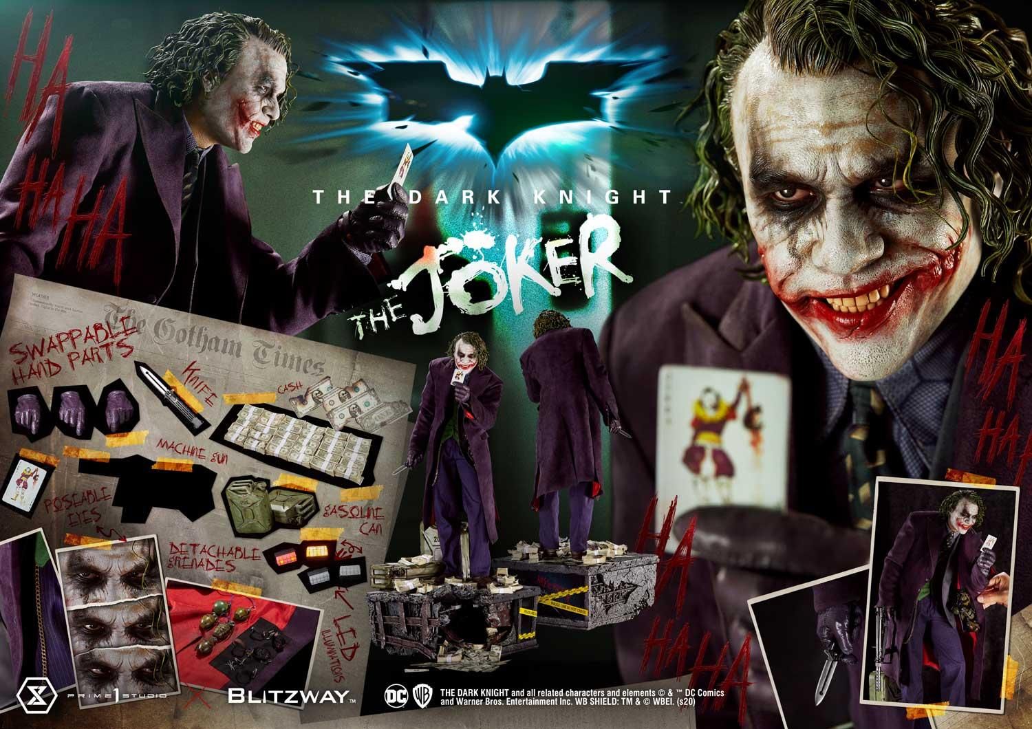 The Joker - The Dark Knight - Prime 1 Studio (MMTDK - 01S) resin statue Prime 1 Studio anime figure