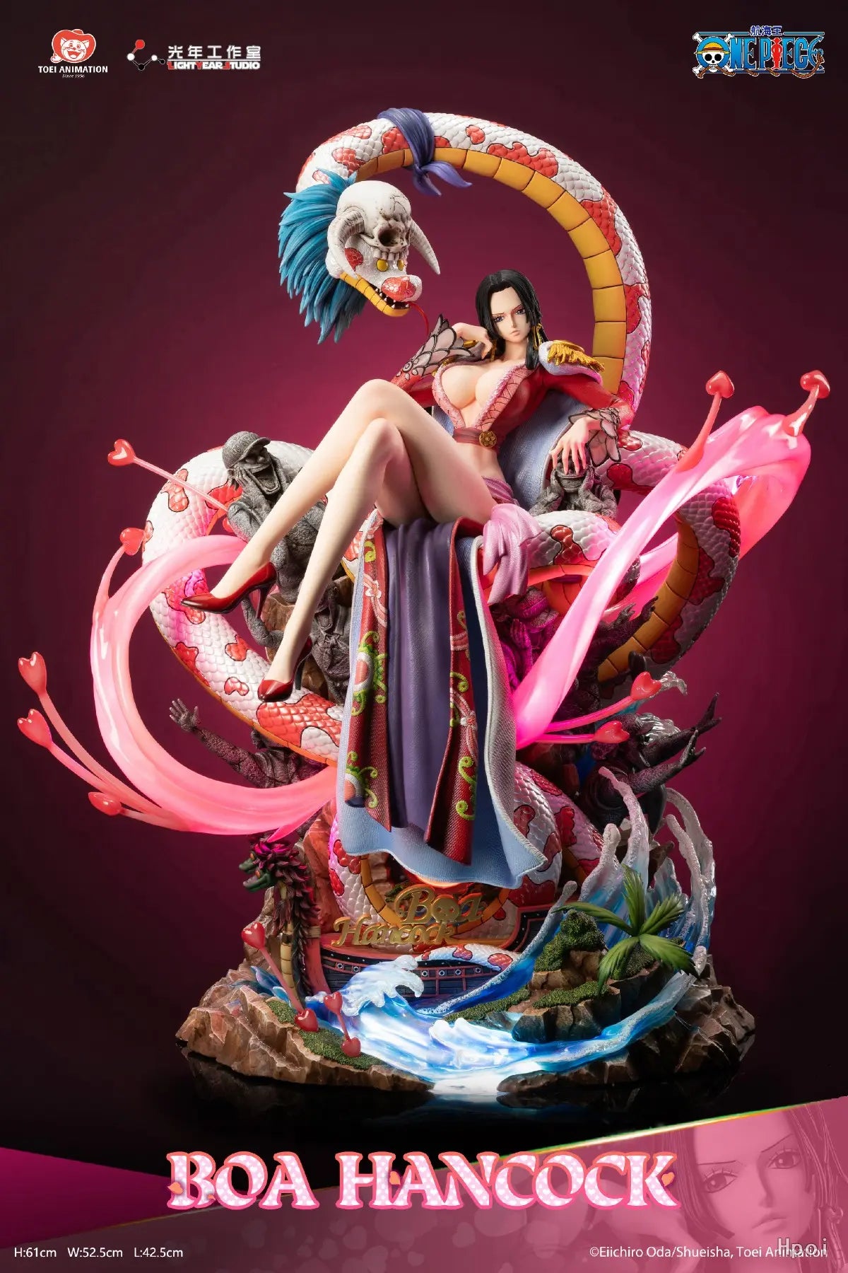 Light Year Studio - One Piece Boa Hancock (Licensed) resin statue Navy Toys anime figure