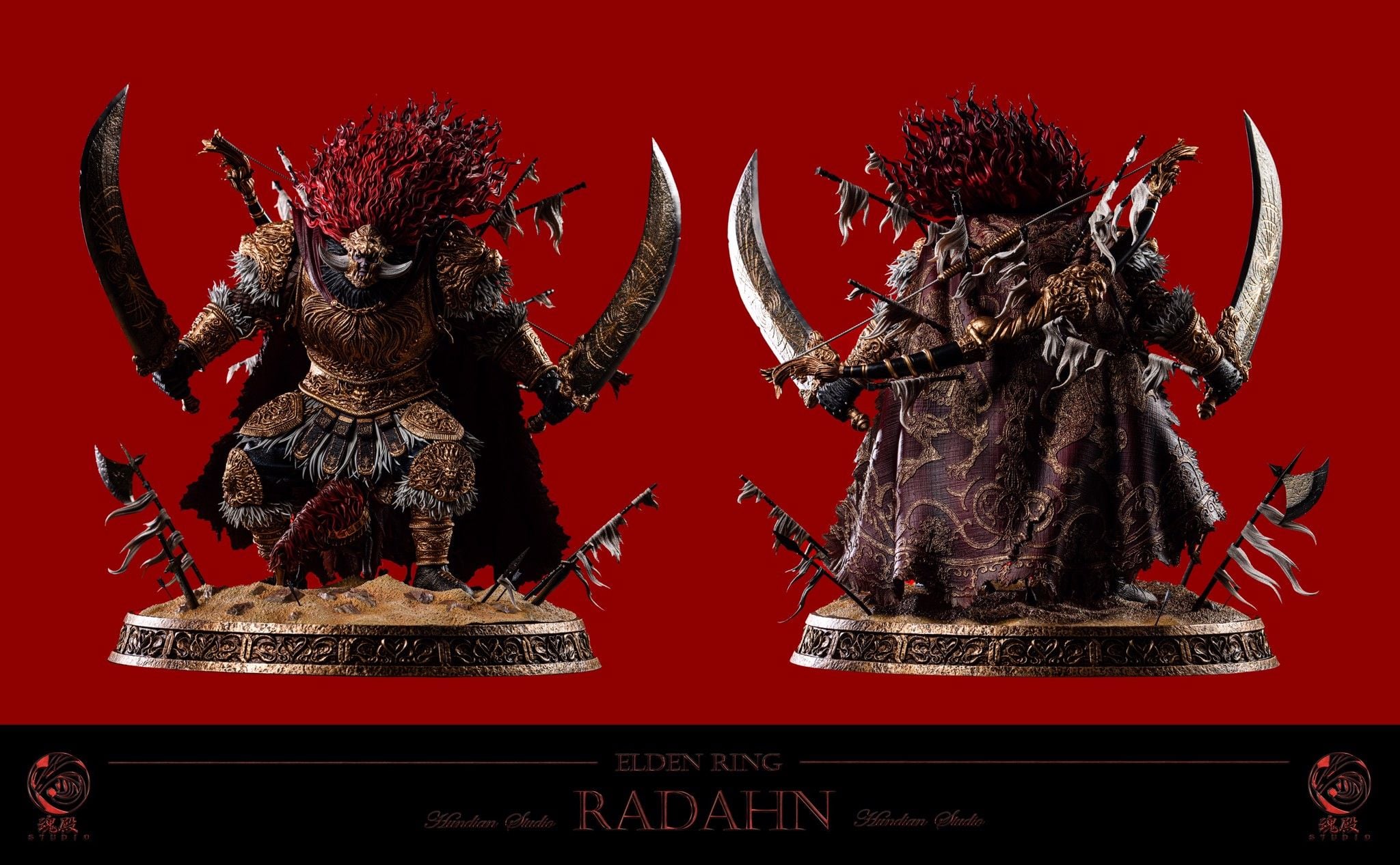 General Radahn - Elden Ring - Hundian Studio resin statue HunDian Studio anime figure