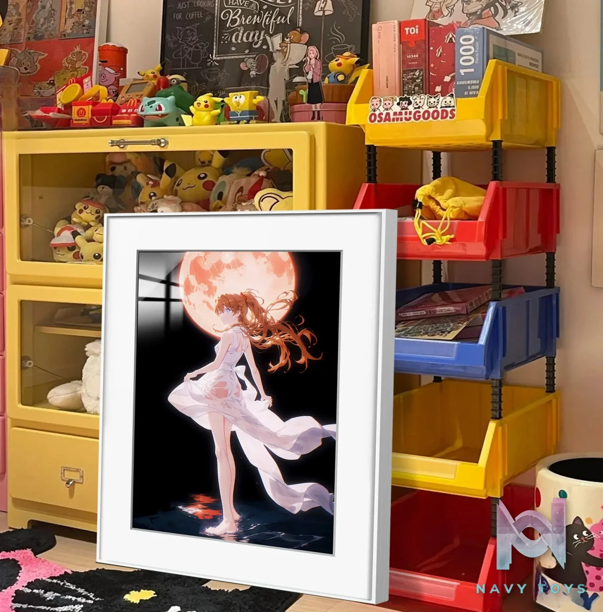 A Miao Hua She Studio – Neon Genesis Evangelion Moonlight Soryu Asuka Langley