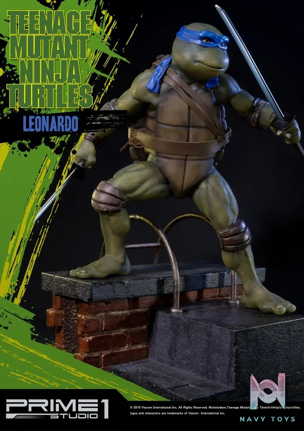 Prime 1 Studio – Museum Masterline Teenage Mutant Ninja Turtles Classic(1990) Leonardo MMTMNT1990-02 (Licensed)