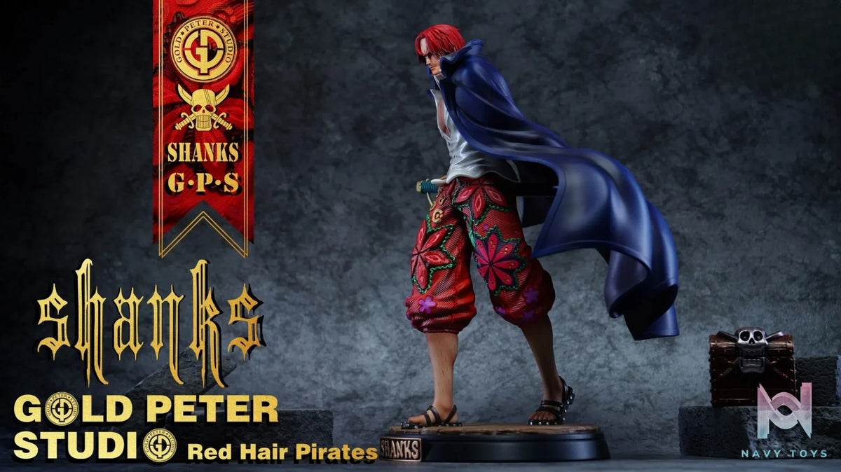Gold Peter Studio – Shanks Red Hair Pirates One Piece