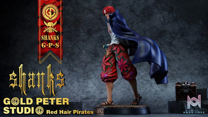 Gold Peter Studio – Shanks Red Hair Pirates One Piece