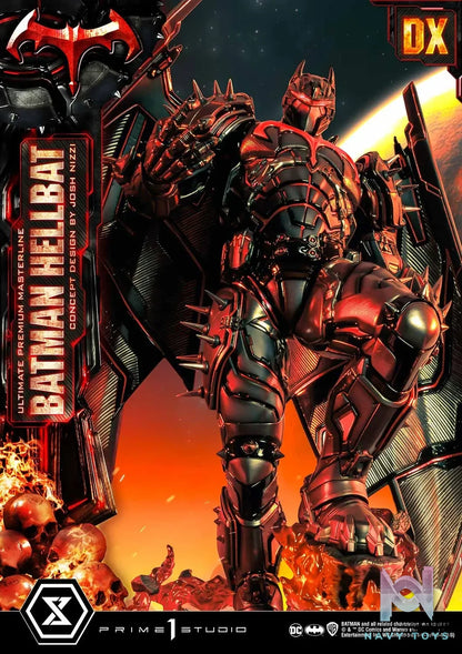 Prime 1 Studio – Ultimate Premium Masterline Batman (Comics) Batman Hellbat Concept Design by Josh Nizzi UPMDC-06 UPMDC-06DX UPMDC-06DXS (Licensed)