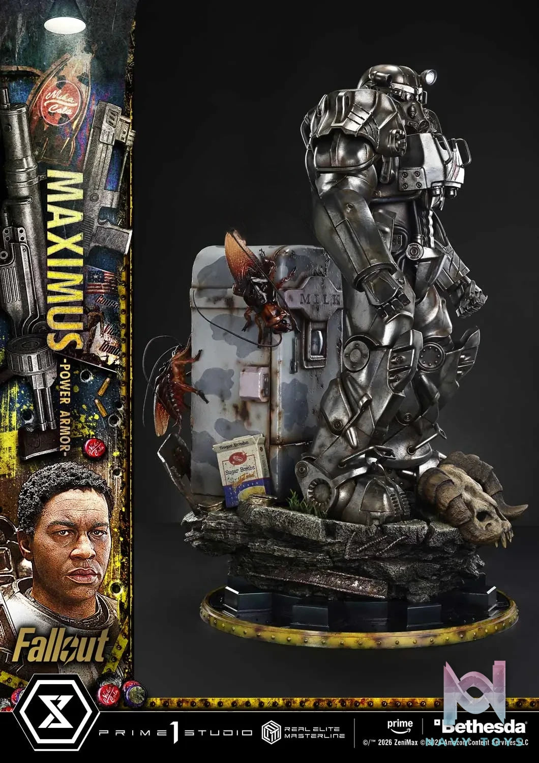 Prime 1 Studio – Real Elite Masterline Fallout Maximus Power Armor REMFO-03 REMFO-03DX REMFO-03DXS (Licensed)