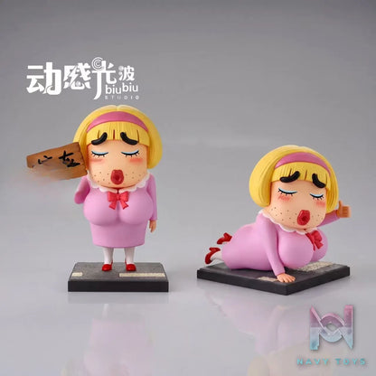 Biubiu Studio – Crossdress Shin-chan Hitchhiking Crayon Shin-chan