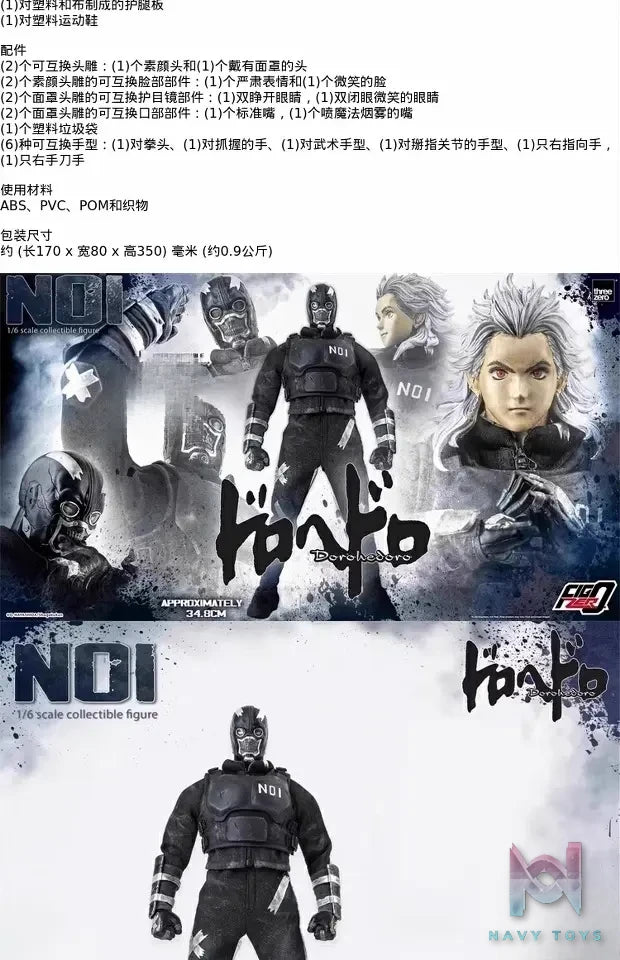 Threezero Studio – Dorohedoro Noi 3Z03790W0