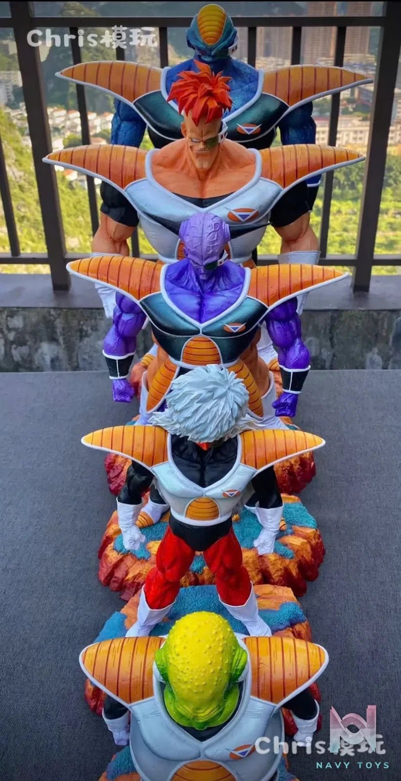 Ginyu Team Resin Recast Statue - Dragon Ball resin statue Recast anime figure