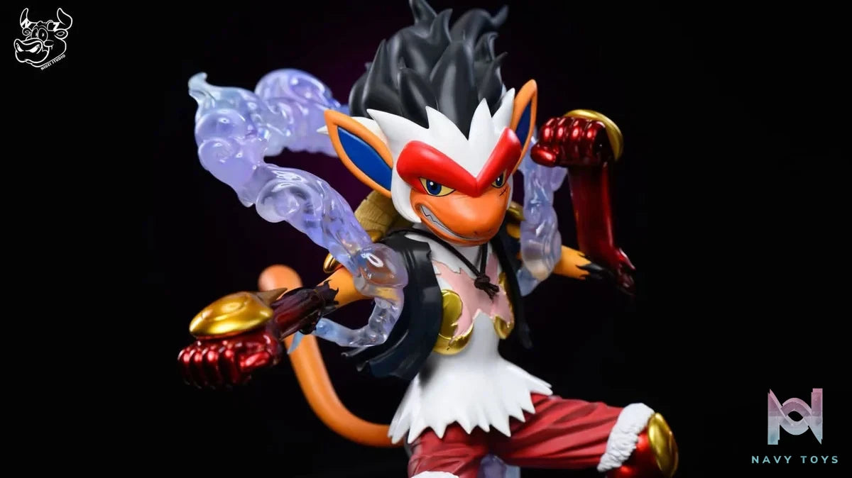 Infernape Gear 4 resin statue NIUZI Studio anime figure