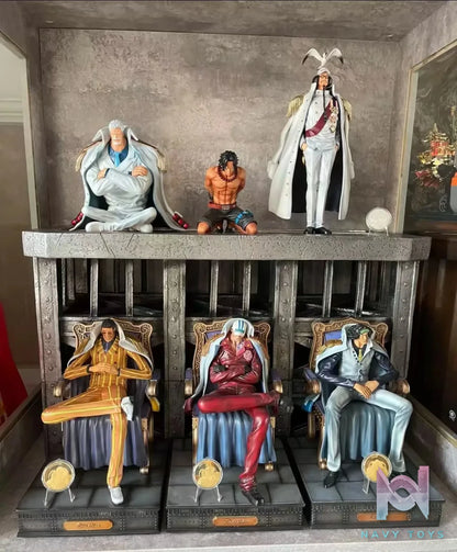 Model palace Studio – One Piece Ace execution platform set