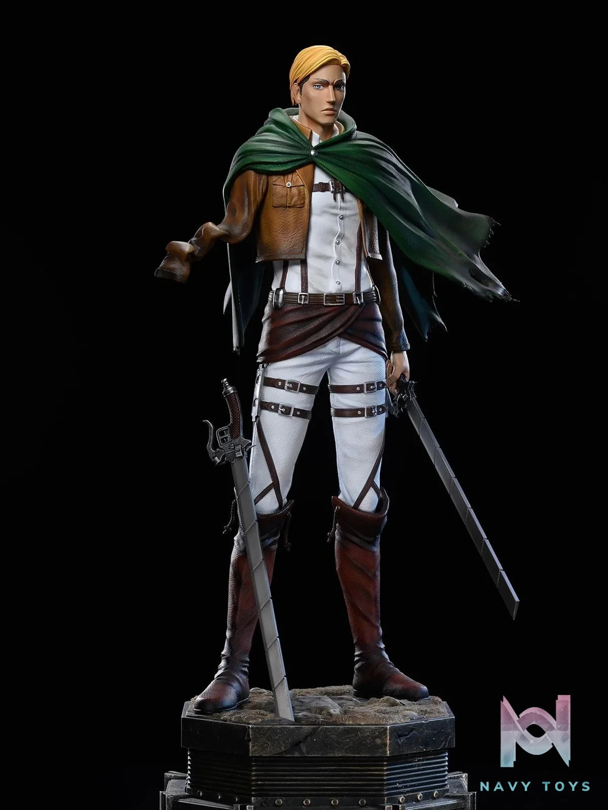 Levi Ackerman & Erwin Smith - Attack On Titan - JR Studio resin statue JR Studio anime figure