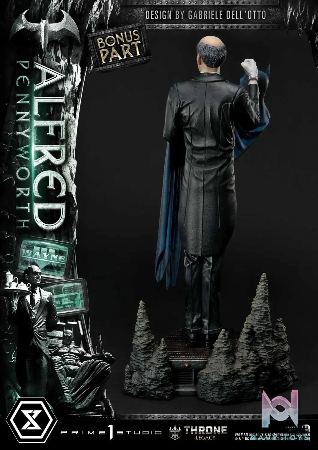 Prime 1 Studio – Throne Legacy Batman (Comics) Alfred Pennyworth TLCDC-02 TLCDC-02S (Licensed)