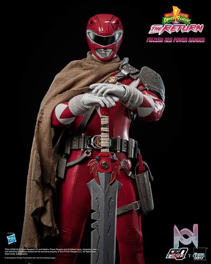Threezero – Mighty Morphin Power Rangers: The Return FigZero 1/6 Red Power Ranger 3Z10200W0 (Licensed)