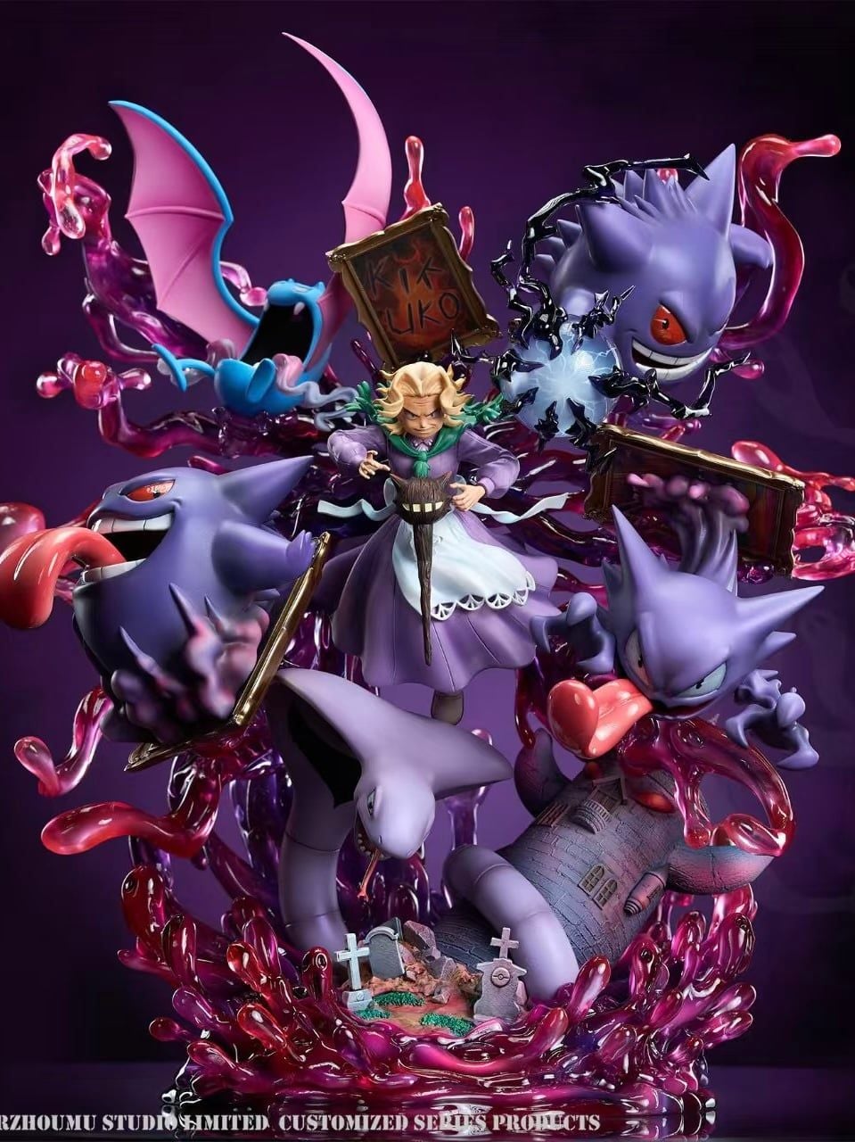 The Queen of Ghost - Pokémon - Erzhoumu Studio resin statue Erzhoumu Studio anime figure