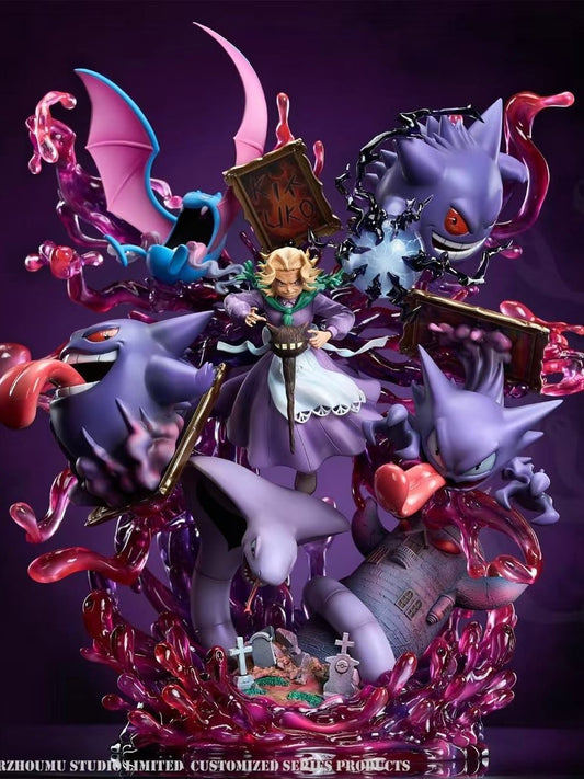 The Queen of Ghost - Pokémon - Erzhoumu Studio resin statue Erzhoumu Studio anime figure